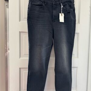 Good American Black High-Rise Skinny Jeans